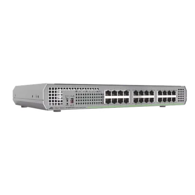 Switch no administrado / 24 puertos Gigabit / 48 Gbps / 35.7 Mpps / 1.12 x 0.69 x 0.14 pies