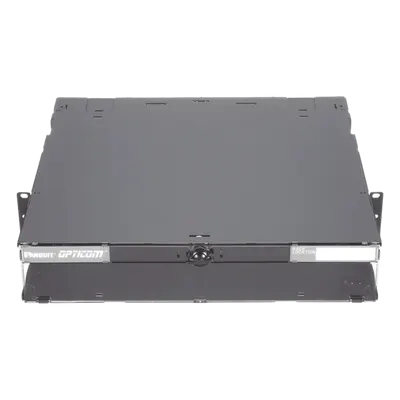 Panel de distribución de fibra óptica PANDUIT FCE2U para rack