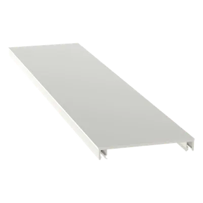 Cubierta para canaleta PANDUIT T70CWH6 de PVC rígido blanco