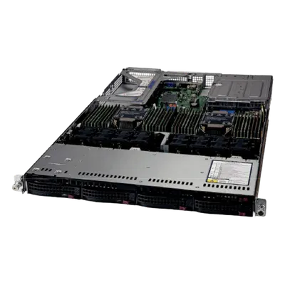 Servidor Rack / Xeon Silver 8-Core / 32GB DDR4 ECC / 8TB SATA + 4 Bahías Hot-Swap / GPU RTX A4000 16GB / 1U / Fuente Redundante 850W Titanium