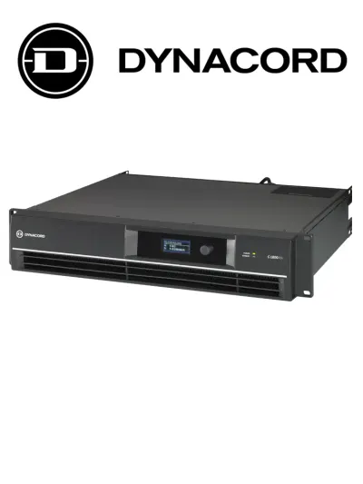 BOSCH M_C1800FDiUS - Amplificador de Potencia con DSP 2x950W / Low-Z y Hi-Z / DYNACORD