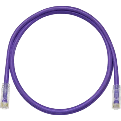 Cable de Parcheo UTP / Cat6 / 24 AWG / 0.61 m (2 ft) / 250 MHz / CM / T568A/B / PoE 2500 Ciclos