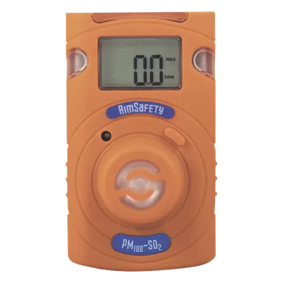 Monitor de Gas Personal MACURCO PM100-SO2 con Alarma Triple y Pantalla LCD