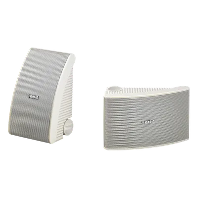 Altavoz de Montaje en Superficie / 2 Vías / Woofer 5.25 in / Tweeter 1 in / Media Intemperie / 6 Ohms / Par / Color Blanco
