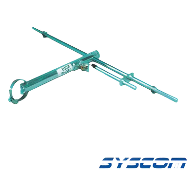 Antena Base UHF / 1 Dipolo / 470-512 MHz / 100W / Resistencia Viento 161 km/h (100 mph)