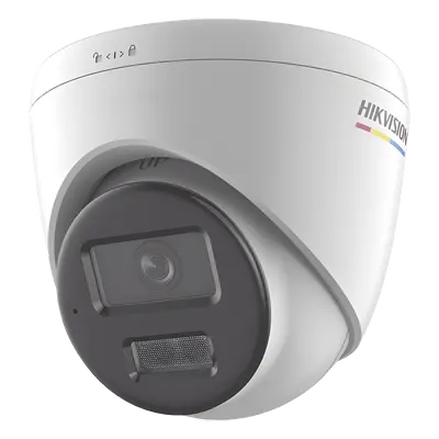 Cámara Turret IP / 4 Megapixel / Lente 2.8 mm / FOV 96° / Dual Light 30 m (98.4 ft) / WDR 120 dB / IP67 / PoE