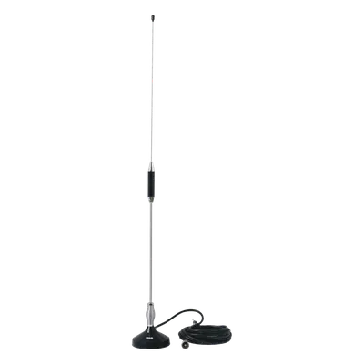Antena móvil CB TRAM 703 con base magnética y cable de 5 m