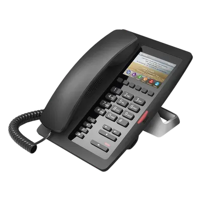 Teléfono IP hotelero FANVIL H5 con pantalla a color y 6 teclas hotline