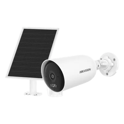 Cámara solar Hikvision DS-2CFS04/4G/LA de 4 MP con conexión 4G LTE