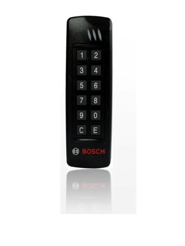 BOSCH A_ARDAYBS6380 - Lector de Proximidad con Teclado MIFARE EV1 / RS485 y Wiegand / LECTUS Duo 3000