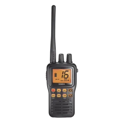 Radio marina VHF portátil UNIDEN MHS75 con protección IPX8