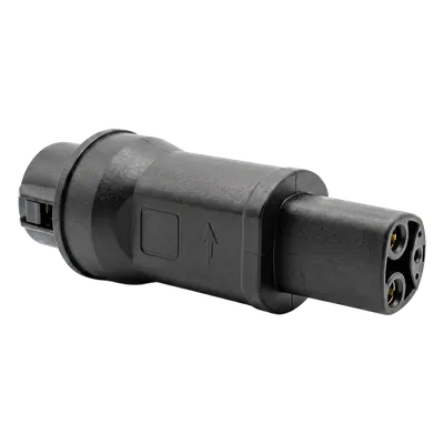 Adaptador para auto eléctrico GREENC T1/NACS de Tipo 1 a NACS
