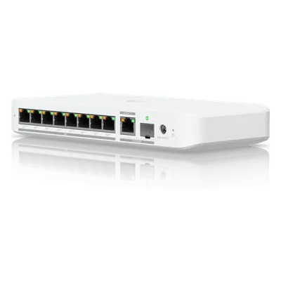 Switch PoE++ Ubiquiti USW-FLEX-2.5G-8-POE de 8 puertos 2.5GbE