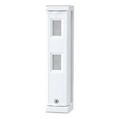 Sensor de Movimiento Cortina / Anti-máscara / Alcance 2m o 5m (6.5ft o 16.4ft) / 100% Exterior / Cableado / Inmune a mascotas