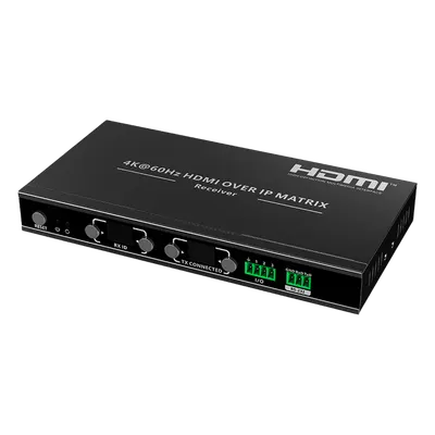 Receptor HDMI sobre IP EPCOM TITANIUM TTMOIPRX para 4K a 60 Hz