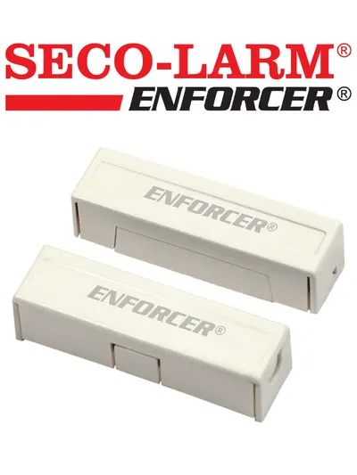 Contacto magnético SECO-LARM SM-433-TQ/W blanco para puertas y ventanas