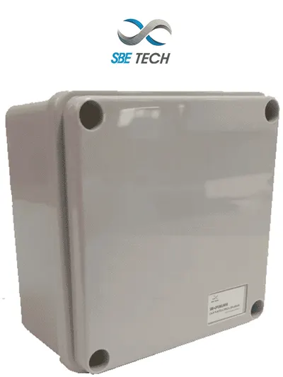 Caja plástica SBE TECH SBE-OP10010080 con protección IP66