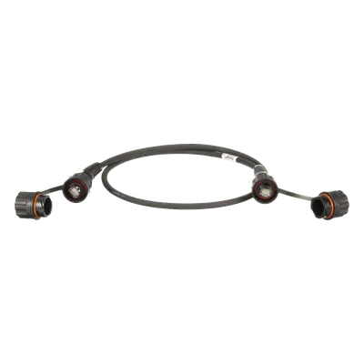 Cable patch cord industrial PANDUIT ISTP6X1MBL Cat6A blindado de 1 m