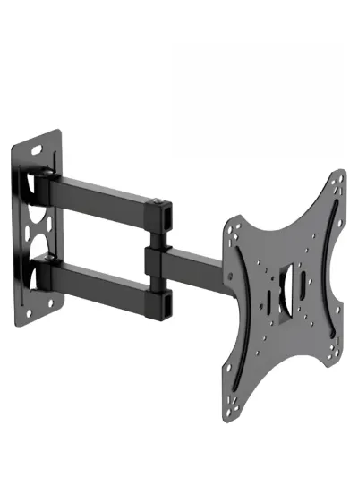 TCE LMEPS20EW - Soporte de Pared Articulado para Pantallas de 14 a 43" , Carga Máxima 18 Kg , VESA 200x200mm / 100x100mm / 75x75mm , Ajuste de Inclincación