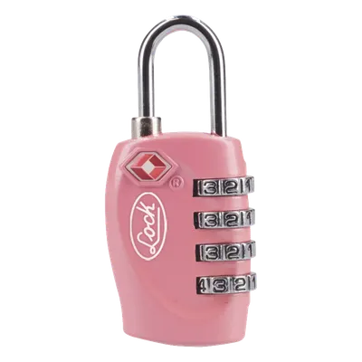 Candado de Combinación TSA / 20 mm / Nivel de Seguridad 3 / Discos Programables / 31x69x14 mm / 0.10x0.23x0.05 ft