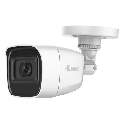 Cámara bala HiLook THC-B120-MS TurboHD con audio y visión de 106.4°