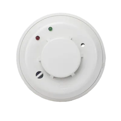 Detector dual de humo y calor inalámbrico / Serie 5800 / Térmico fijo 57°C / Batería litio CR123A / UL 268