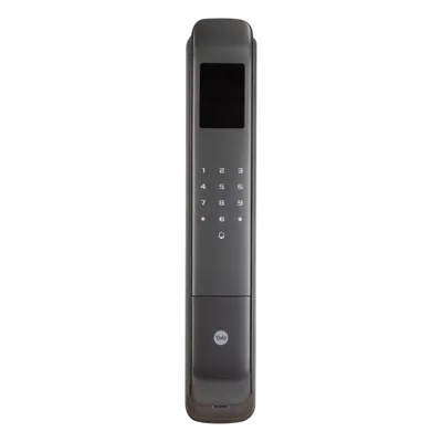 Cerradura Digital / Reconocimiento Facial 3D / Sensor de Huella con IA / 100 Huellas / 100 Tarjetas MIFARE / IP54 / Aleación de Aluminio