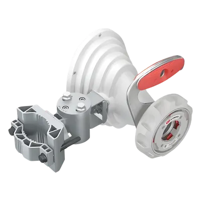 Antena Horn Asimétrica / 5 GHz / 17 dBi / Patrón Asimétrico 45° / TwistPort™ / IP55 / Montaje UBR