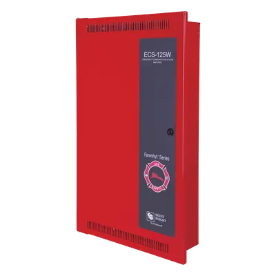 Amplificador de Evacuación por Voz SILENT KNIGHT ECS125W 125W con Respaldo de Batería