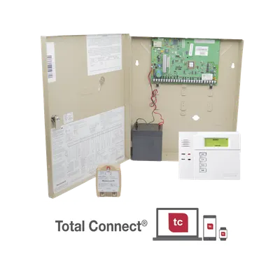 Panel VISTA-21iP / 8 zonas alámbricas (exp. a 48) / Comunicador IP AlarmNet / 2 particiones / Compatible Total Connect