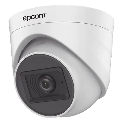 Cámara domo EPCOM E8-TURBO-G2P/A Full HD con audio y visión nocturna