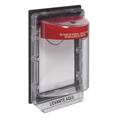 Cubierta Protectora STI STI-1150-ES con Alarma 95-105 dB, Policarbonato Resistente