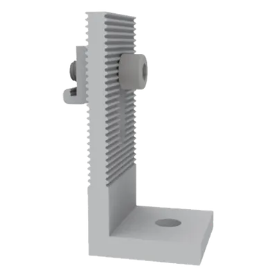Soporte L para riel 7 