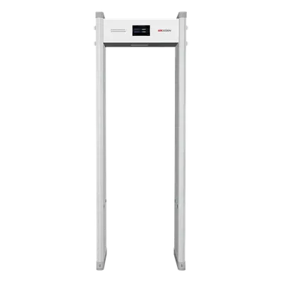 Arco Detector de Metales de 18 Zonas con Pantalla LCD de 7" / Conteo de personas y Alarmas / Ajuste de Sensibilidad e Interferencias