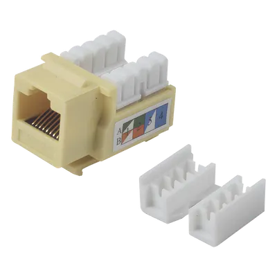 Jack Keystone Cat5e LINKEDPRO LP-KJ-505-YE con terminación 110