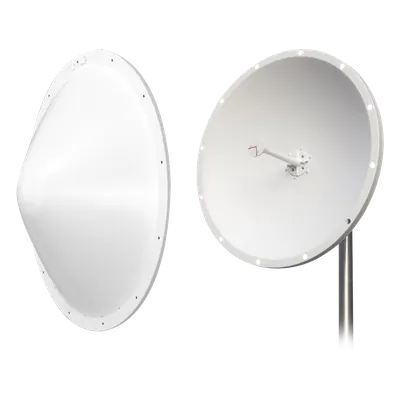 Antena con radomo TX PRO KIT-TXP-28N-RD2 de 28 dBi y cables RF