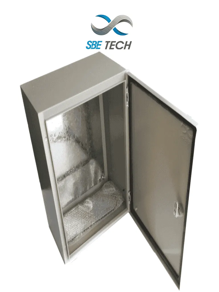 Gabinete metálico SBE TECH SBE-504025 IP65 de 500 x 400 x 250 mm