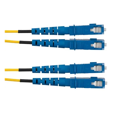 Jumper de Fibra Óptica / Monomodo OS2 9/125 / SC-SC Duplex / OFNR Riser / LSZH / 3 m (9.84 ft) / 1.6 mm
