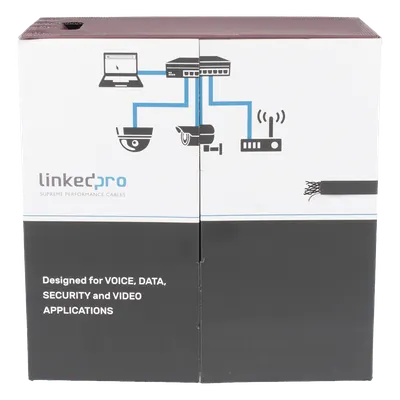 Cable UTP exterior LINKEDPRO PRO-CAT-5-EXT-LITE-DJ Cat5e de 305 m