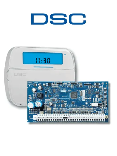 Kit de alarma DSC HS2032CLC2SPA PowerSeries Neo con teclado de íconos