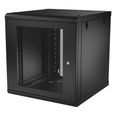 Gabinete de Pared / 12U / 635 mm (2.08 ft) Profundidad / 100 kg Capacidad / Acero Calibre 18 / ANSI/TIA RS-310-D