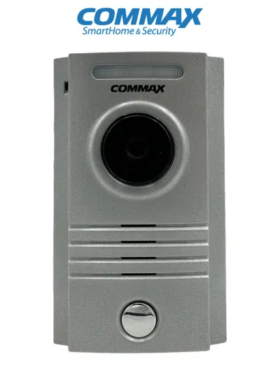 COMMAX DRC40K - Frente de Calle para Videoportero con Cámara 960H y Sensor de Luz, Volumen Ajustable, Soporta 2 Monitores COMMAX