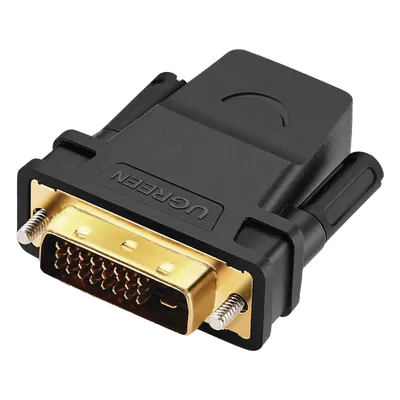 Adaptador DVI a HDMI UGREEN 20124 para video Full HD a 60 Hz