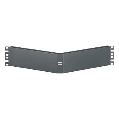 Panel de relleno angulado PANDUIT CPAF2BLY para rack de 19 pulgadas, 2U