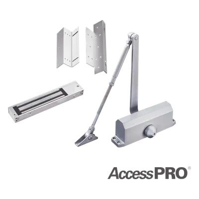 Kit de control de acceso AccessPRO ACCESSKIT600N con chapa de 280 kg