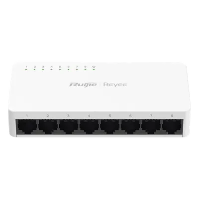 Switch Gigabit RUIJIE RG-ES08G-L de 8 puertos para videovigilancia
