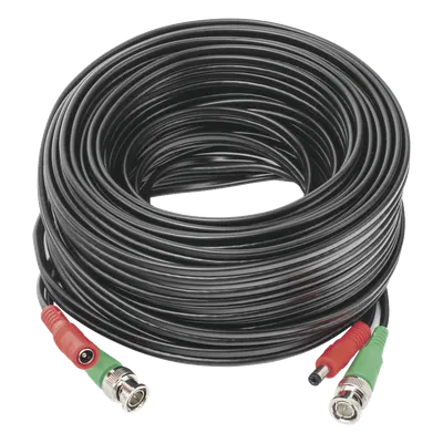 Cable siamés BNC EPCOM POWERLINE DIY-20M-4K de 20 metros para CCTV