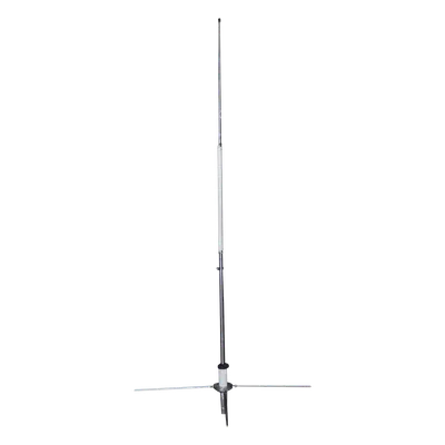 Antena base VHF, omnidireccional, rango de frecuencia 144 - 174 MHz
