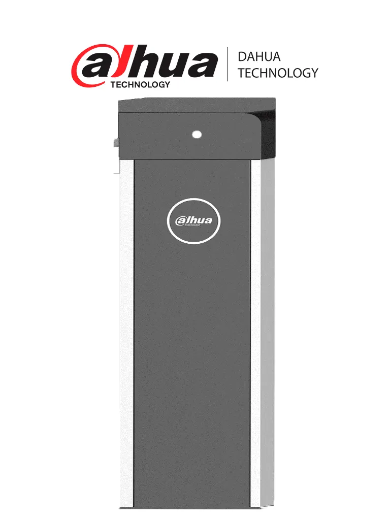 DHI-IPMECD-3012-LM40-T14-AC110- La barrera izquierda de Dahua es ideal para control vehicular intensivo con más de 5000 ciclos diarios. Su apertura y cierre en 1.4s la hacen perfecta para áreas con tráfico constante.