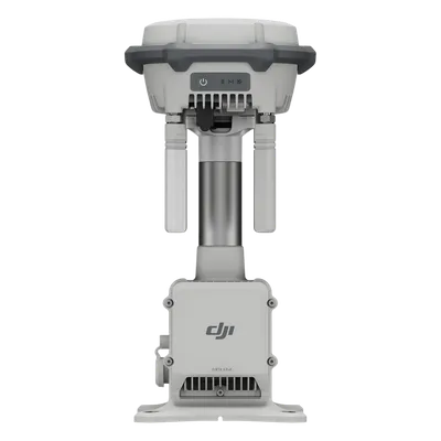 DJI D-RTK 3, versión de despliegue fijo del relé: estación repetidora con PoE